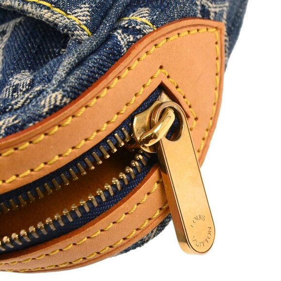 Louis Vuitton Blue Monogram Denim Bum Bag Waist Pouch M95347 SR2037 194818 - Picture 4 of 11
